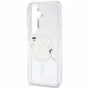 Karl Lagerfeld - IML Choupette and Karl Script Logo MagSafe (KLHMS26FE5HKSCAH) - Samsung Galaxy S26 FE - Transparent