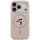 Karl Lagerfeld - Silicone KC Body Ring MagSafe (KLHMP18XSCMKCRHP) - iPhone 18 Pro Max / iPhone 17 Pro Max - Pink