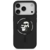 Karl Lagerfeld - Silicone KC Body Ring MagSafe (KLHMP18XSCMKCRHK) - iPhone 18 Pro Max / iPhone 17 Pro Max - Black