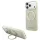 Karl Lagerfeld - Ring Stand 360 Saffiano MagSafe (KLHMP18L6PSARSKME) - iPhone 18 Pro / iPhone 17 Pro - Beige