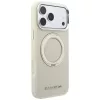 Karl Lagerfeld - Ring Stand 360 Saffiano MagSafe (KLHMP18L6PSARSKME) - iPhone 18 Pro / iPhone 17 Pro - Beige