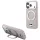 Karl Lagerfeld - Leather Ring Stand 360 C Pin MagSafe (KLHMP18LPSRSCHHP) - iPhone 18 Pro / iPhone 17 Pro - Pink