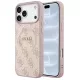 Guess - 4G Embossed Ring Classic Logo MagSafe (GUHMP18LP4MSEGP) - iPhone 18 Pro / iPhone 17 Pro - Pink