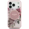 Guess - IML Flower & Tonal Circle MagSafe (GUHMP18XHFWBDCEP) - iPhone 18 Pro Max / iPhone 17 Pro Max - Pink