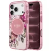 Guess - IML Flower & Tonal Circle MagSafe (GUHMP18XHFWBDCEP) - iPhone 18 Pro Max / iPhone 17 Pro Max - Pink