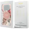 Guess - IML Flower & Tonal Circle MagSafe (GUHMP18XHFWBDCEP) - iPhone 18 Pro Max / iPhone 17 Pro Max - Pink