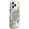 Guess - IML Flower & Tonal Circle MagSafe (GUHMP18LHFWBDCEN) - iPhone 18 Pro / iPhone 17 Pro - Green