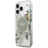 Guess - IML Flower & Tonal Circle MagSafe (GUHMP18LHFWBDCEN) - iPhone 18 Pro / iPhone 17 Pro - Green