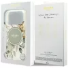 Guess - IML Flower & Tonal Circle MagSafe (GUHMP18LHFWBDCEN) - iPhone 18 Pro / iPhone 17 Pro - Green