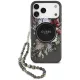 Guess - IML Flowers with Pearl Strap MagSafe (GUHMP18XHFWBRCESK) - iPhone 18 Pro Max / iPhone 17 Pro Max - Black