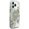 Guess - IML Flowers with Pearl Strap MagSafe (GUHMP18XHFWBRCESN) - iPhone 18 Pro Max / iPhone 17 Pro Max - Green