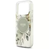 Guess - IML Flowers with Pearl Strap MagSafe (GUHMP18XHFWBRCESN) - iPhone 18 Pro Max / iPhone 17 Pro Max - Green