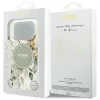 Guess - IML Flowers with Pearl Strap MagSafe (GUHMP18XHFWBRCESN) - iPhone 18 Pro Max / iPhone 17 Pro Max - Green