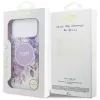 Guess - IML Flowers with Pearl Strap MagSafe (GUHMP18XHFWBRCESU) - iPhone 18 Pro Max / iPhone 17 Pro Max - Purple