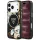 Guess - IML Metal Glitter Flowers Triangle MagSafe (GUHMP18XHFLPEDK) - iPhone 18 Pro Max / iPhone 17 Pro Max - Black