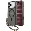 Guess - IML Glitter with Pearl Strap MagSafe (GUHMP18XHGCRELSK) - iPhone 18 Pro Max / iPhone 17 Pro Max - Black