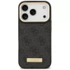 Guess - Hardcase 4G Logo Plate MagSafe (GUHMP18LU4GPRK) - iPhone 18 Pro / iPhone 17 Pro - Black