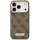 Guess - Hardcase 4G Logo Plate MagSafe (GUHMP18XU4GPRW) - iPhone 18 Pro Max / iPhone 17 Pro Max - Brown
