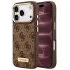 Guess - Hardcase 4G Logo Plate MagSafe (GUHMP18XU4GPRW) - iPhone 18 Pro Max / iPhone 17 Pro Max - Brown