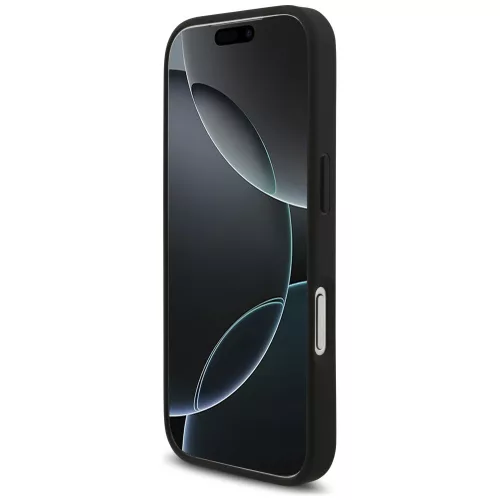 Guess - Croco Triangle Logo MagSafe (GUHMP18XPCRTHCK) - iPhone 18 Pro Max / iPhone 17 Pro Max - Black