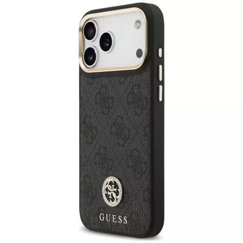 Guess - Hardcase 4G Strass Logo MagSafe (GUHMP18XP4GRMDEK) - iPhone 18 Pro Max / iPhone 17 Pro Max - Black