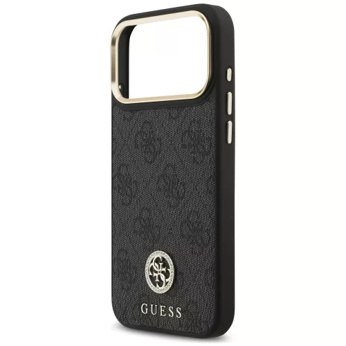 Guess - Hardcase 4G Strass Logo MagSafe (GUHMP18XP4GRMDEK) - iPhone 18 Pro Max / iPhone 17 Pro Max - Black