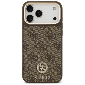  Guess - Hardcase 4G Strass Logo MagSafe (GUHMP18XP4GRMDEW) - iPhone 18 Pro Max / iPhone 17 Pro Max - Brown