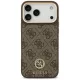 Guess - Hardcase 4G Strass Logo MagSafe (GUHMP18XP4GRMDEW) - iPhone 18 Pro Max / iPhone 17 Pro Max - Brown