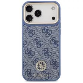   Guess - Hardcase 4G Strass Logo MagSafe (GUHMP18XP4GRMDEB) - iPhone 18 Pro Max / iPhone 17 Pro Max - Blue