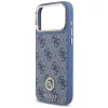 Guess - Hardcase 4G Strass Logo MagSafe (GUHMP18XP4GRMDEB) - iPhone 18 Pro Max / iPhone 17 Pro Max - Blue