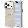 Guess - Saffiano Peony & Ring MagSafe (GUHMP18LPSAMSECE) - iPhone 18 Pro / iPhone 17 Pro - Beige