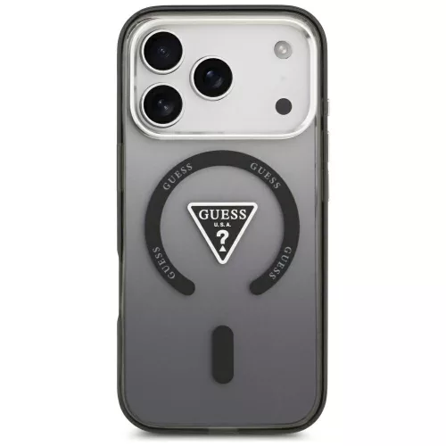 Guess - IML Gradient Triangle MagSafe (GUHMP18XHGTMLCGK) - iPhone 18 Pro Max / iPhone 17 Pro Max - Black