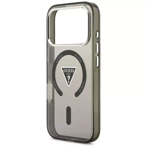 Guess - IML Gradient Triangle MagSafe (GUHMP18XHGTMLCGK) - iPhone 18 Pro Max / iPhone 17 Pro Max - Black