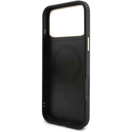 Guess - Hardcase 4G Cardslot & Big Strap MagSafe (GUBPHUP18XP4SM44CK) - iPhone 18 Pro Max / iPhone 17 Pro Max - Black