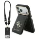 Guess - Hardcase 4G Cardslot & Big Strap MagSafe (GUBPHUP18LP4SM44CK) - iPhone 18 Pro / iPhone 17 Pro - Black