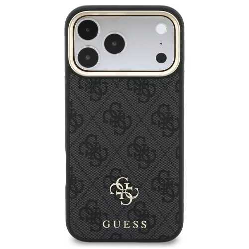 Guess - Hardcase 4G Cardslot & Big Strap MagSafe (GUBPHUP18LP4SM44CK) - iPhone 18 Pro / iPhone 17 Pro - Black