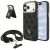 Guess - Hardcase 4G Cardslot & Big Strap MagSafe (GUBPHUP18LP4SM44CK) - iPhone 18 Pro / iPhone 17 Pro - Black