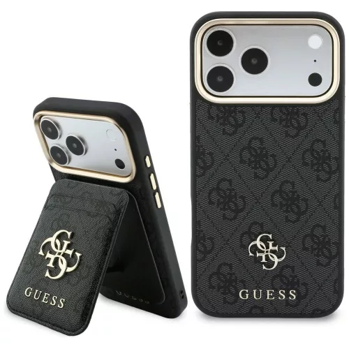 Guess - Hardcase 4G Cardslot MagSafe (GUBPHCP18XP4SM44CK) - iPhone 18 Pro Max / iPhone 17 Pro Max - Black