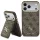 Guess - Hardcase 4G Cardslot MagSafe (GUBPHCP18XP4SM44CW) - iPhone 18 Pro Max / iPhone 17 Pro Max - Brown