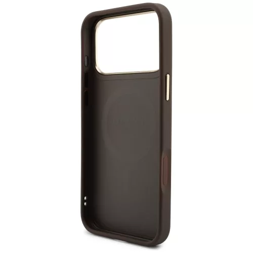 Guess - Hardcase 4G Cardslot MagSafe (GUBPHCP18XP4SM44CW) - iPhone 18 Pro Max / iPhone 17 Pro Max - Brown