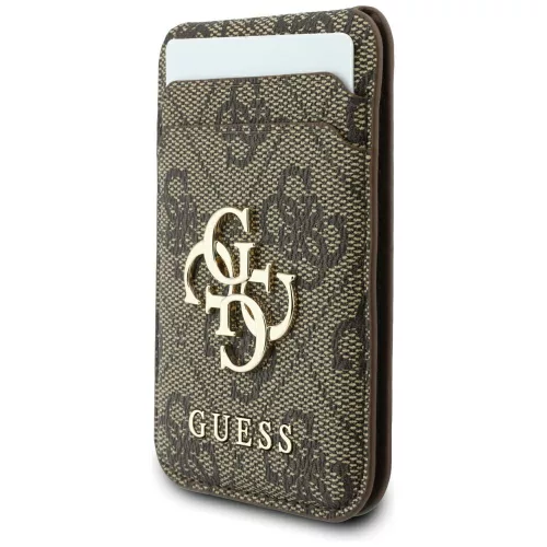 Guess - Hardcase 4G Cardslot MagSafe (GUBPHCP18XP4SM44CW) - iPhone 18 Pro Max / iPhone 17 Pro Max - Brown