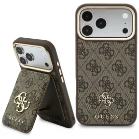   Guess - Hardcase 4G Cardslot MagSafe (GUBPHCP18LP4SM44CW) - iPhone 18 Pro / iPhone 17 Pro - Brown