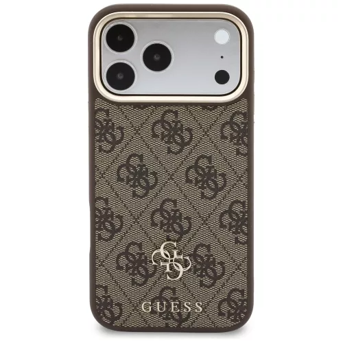 Guess - Hardcase 4G Cardslot MagSafe (GUBPHCP18LP4SM44CW) - iPhone 18 Pro / iPhone 17 Pro - Brown
