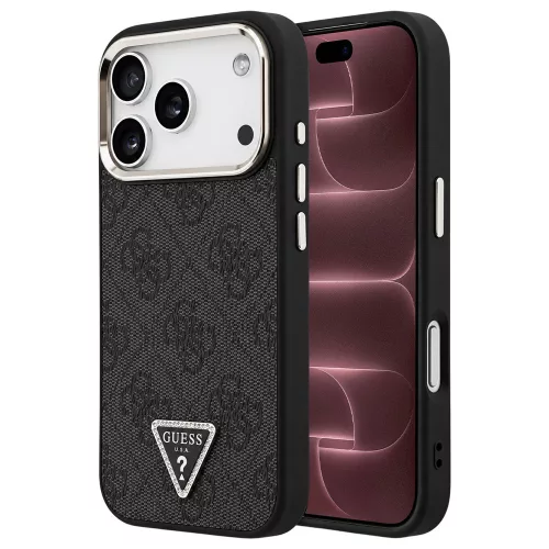 Guess - Hardcase 4G Triangle Logo MagSafe (GUHMP18XP4GTDGMK) - iPhone 18 Pro Max / iPhone 17 Pro Max - Black