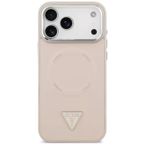 Guess - Hardcase Triangle Logo MagSafe (GUHMP18XPSDTSCMP) - iPhone 18 Pro Max / iPhone 17 Pro Max - Pink
