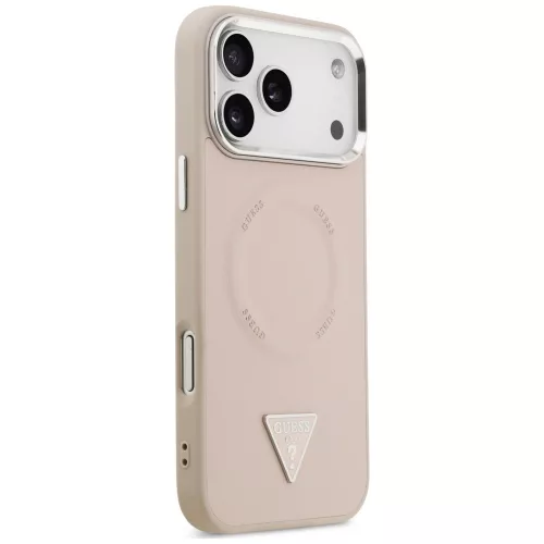 Guess - Hardcase Triangle Logo MagSafe (GUHMP18XPSDTSCMP) - iPhone 18 Pro Max / iPhone 17 Pro Max - Pink