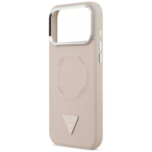 Guess - Hardcase Triangle Logo MagSafe (GUHMP18XPSDTSCMP) - iPhone 18 Pro Max / iPhone 17 Pro Max - Pink