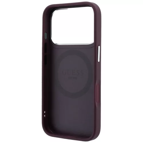 Guess - Hardcase Triangle Logo MagSafe (GUHMP18XPSDTSCMU) - iPhone 18 Pro Max / iPhone 17 Pro Max - Burgundy