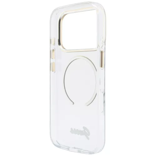Guess - IML Script Metal MagSafe (GUHMP18X5HTCSMST) - iPhone 18 Pro Max / iPhone 17 Pro Max - Clear