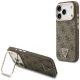 Guess - Hardcase 4G Triangle Logo & Stand Camera MagSafe (GUHMP18LPCS4GPTW) - iPhone 18 Pro / iPhone 17 Pro - Brown